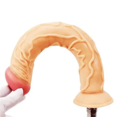13.3 Inch Long Dildo(Flesh) Sex Machine Attachment