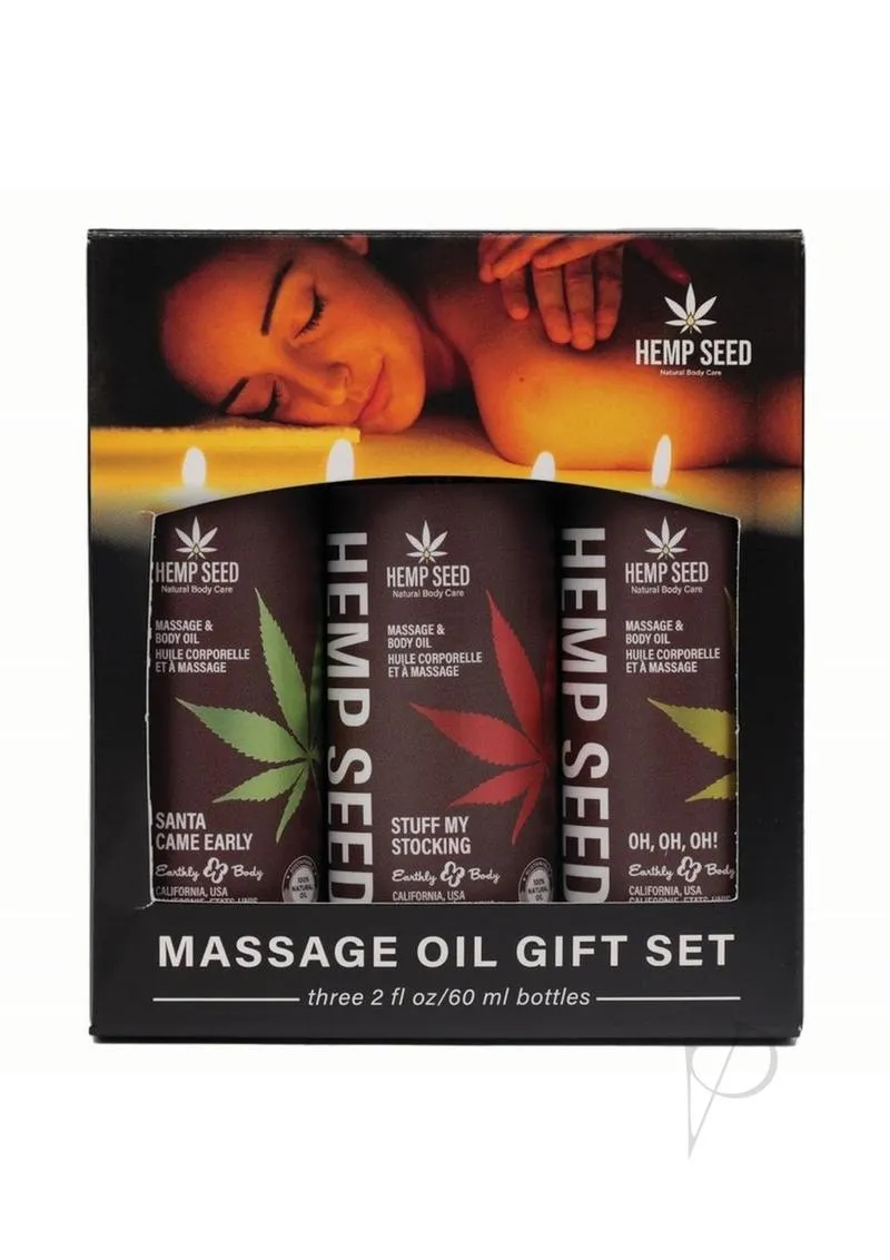 2024 Holiday Xmas Massage Oil Trio