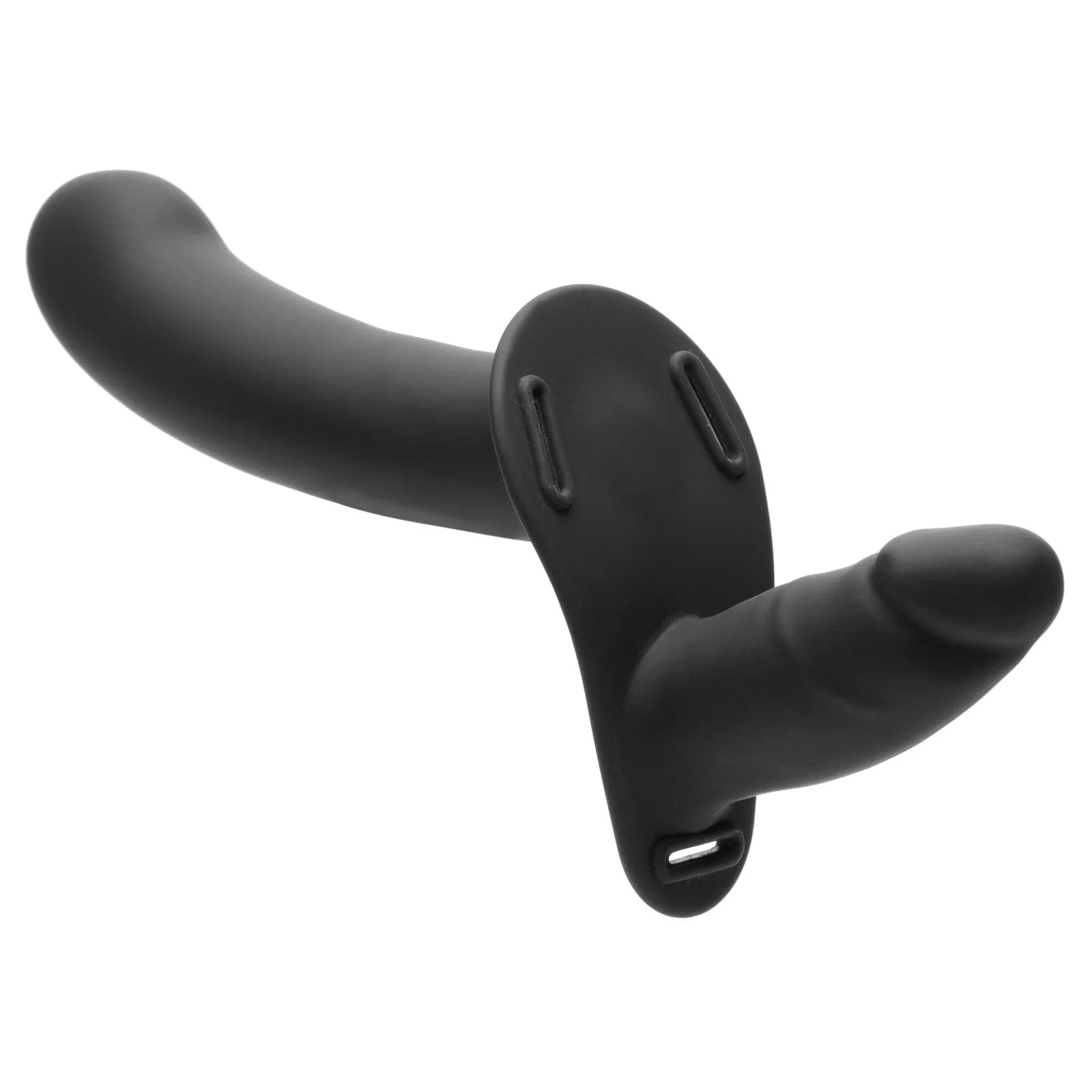 28x Double Diva 1.5 Inch Double Dildo With Harness And Remote Control -