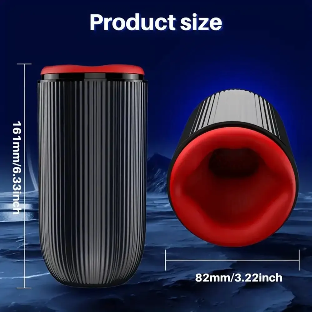 3IN1 Rotation 360° Oral Expansion Wrap Auto Male Masturbator