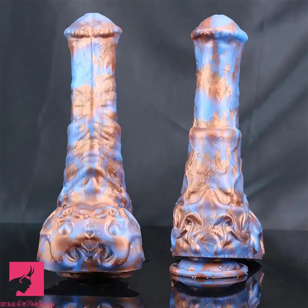 9.05in Soft Silicone Big Dildo Horse Penis Adult Sex Toy Penis Stimulate