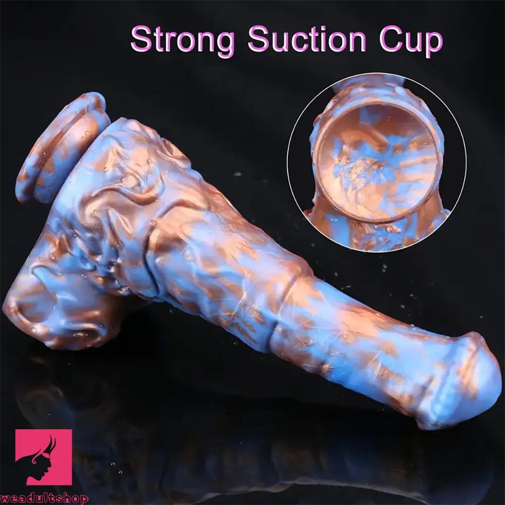 9.05in Soft Silicone Big Dildo Horse Penis Adult Sex Toy Penis Stimulate
