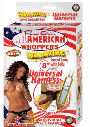 All Amer Whopper Vibe 8 W/harness Brown