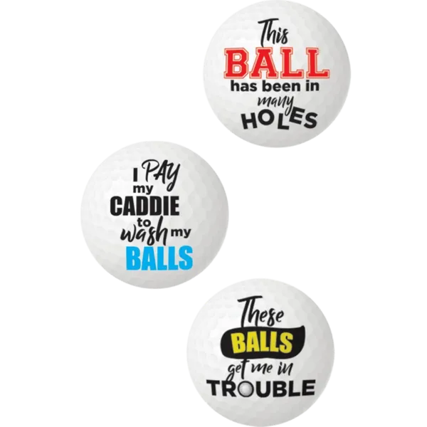 Balls Deep - Novelty Golf Balls