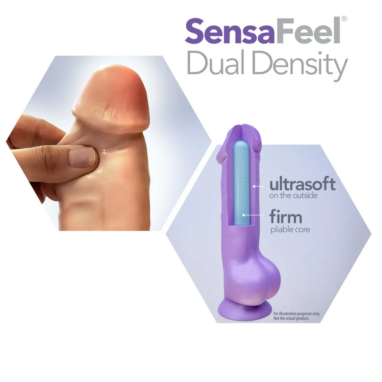 Blush Novelties - Mighty Mike Au Naturel Realistic Dildo with Balls 5.75 (Beige)
