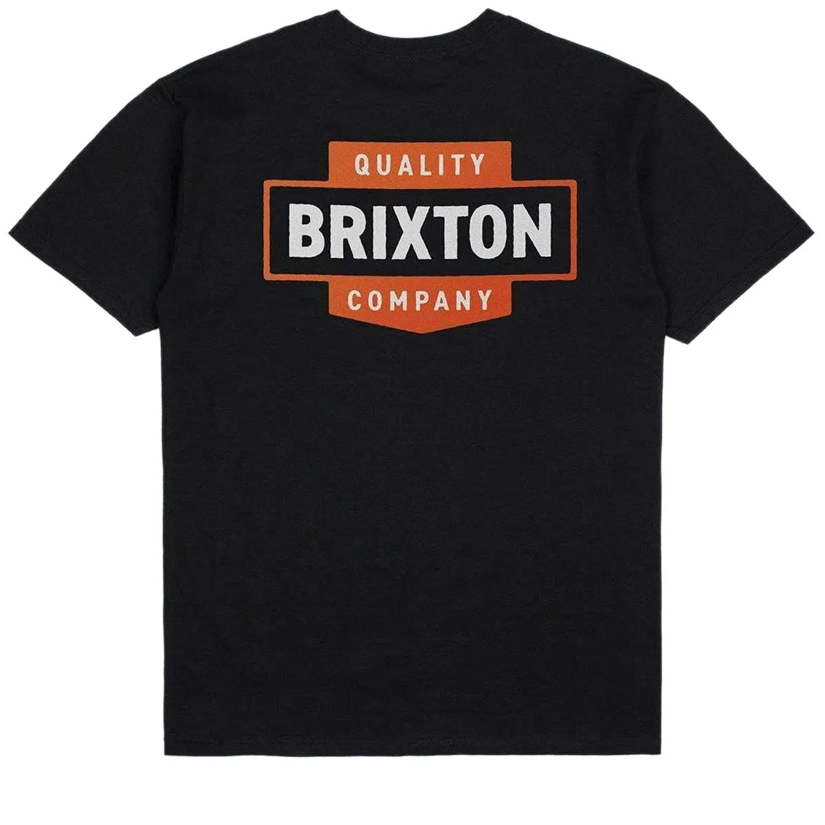 Brixton Osborn T-Shirt - Black Worn Wash