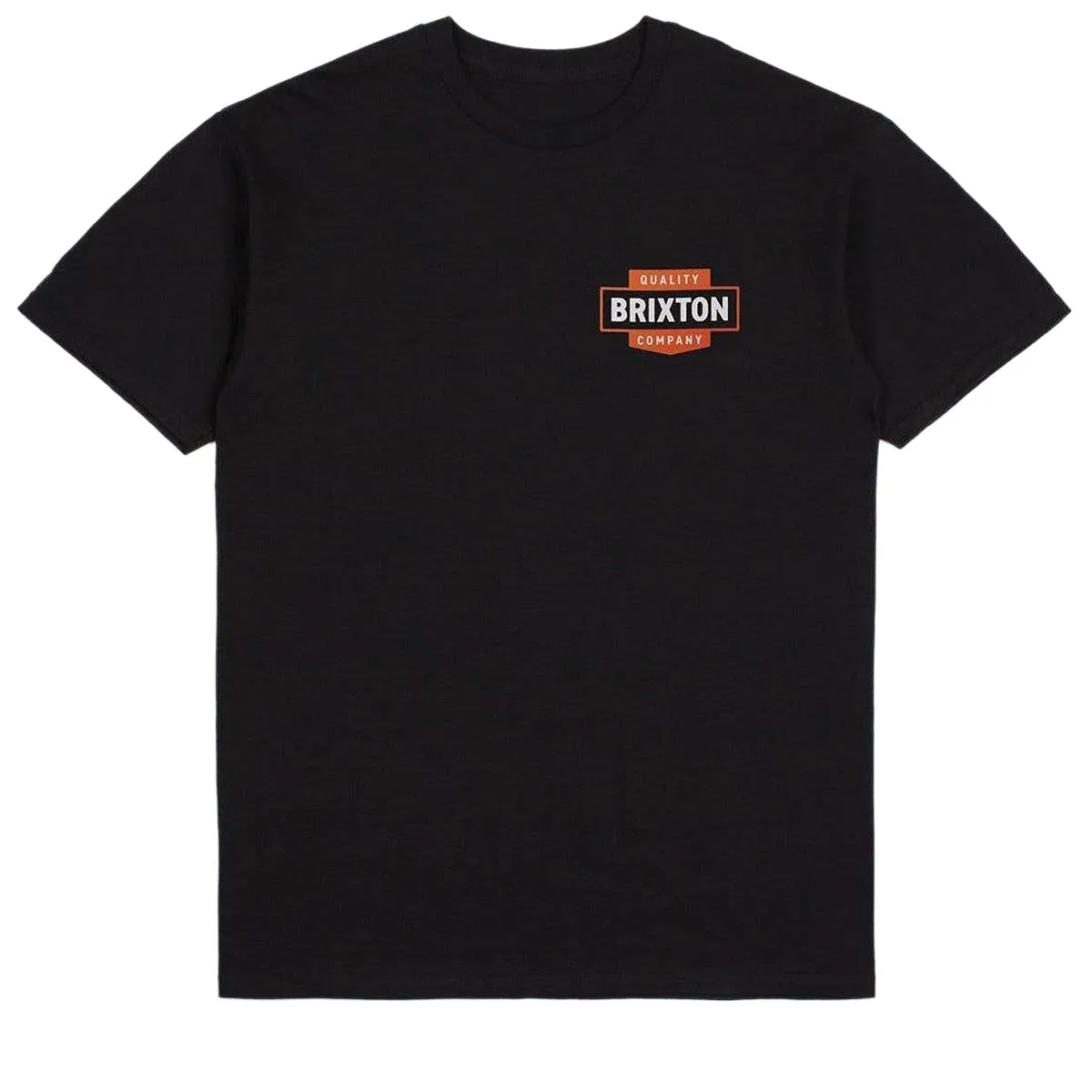 Brixton Osborn T-Shirt - Black Worn Wash