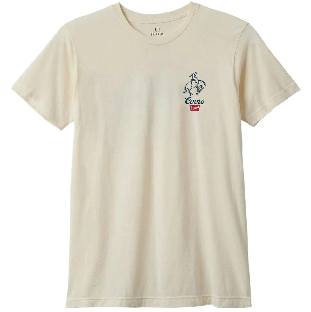 Brixton x Coors Colt T-Shirt - Natural