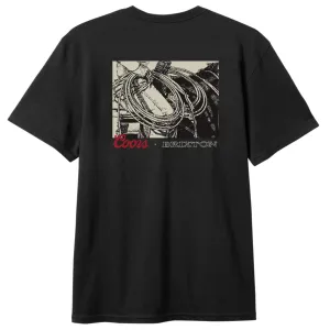 Brixton x Coors Range T-Shirt - Black