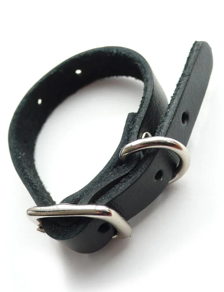 Buckling Cock Ring w/ D-Ring