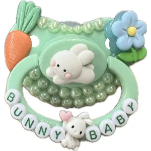 Bunny Baby Hand Crafted Deluxe Pacifier