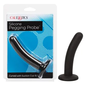 California Exotics - Silicone Pegging Probe Strap On Dildo 5 (Black)