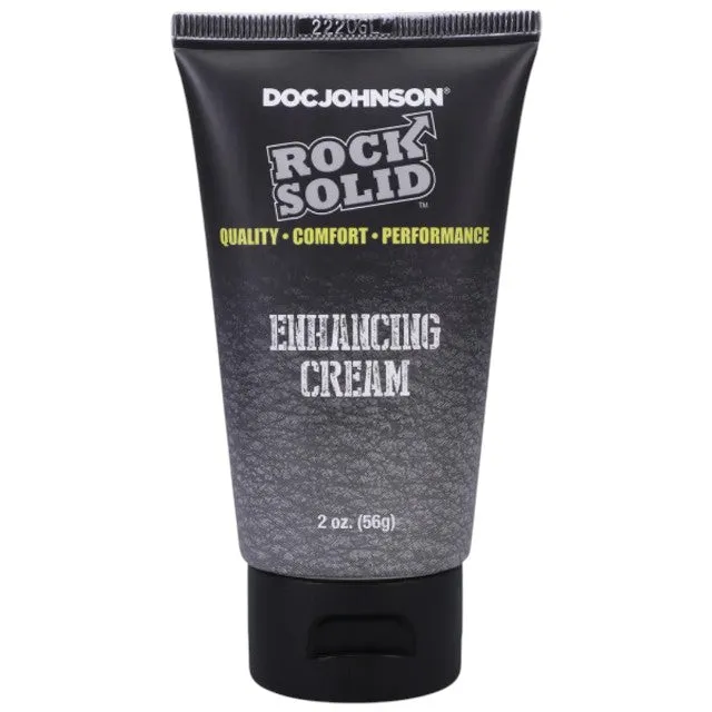 Cremă DOC JOHNSON Rock Solid Enhancing. pentru mărirea penisului în lungime și grosime. cu efect ușor de răcire. 56 ml