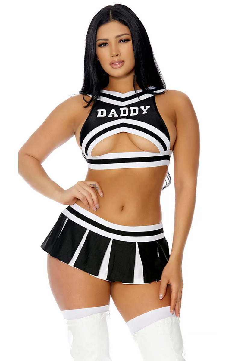 Daddy's Sexy Cheerleader Costume