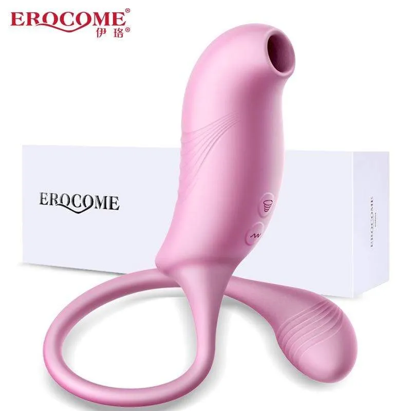 Erocome - Tucana Dual Clitoral Air Stimulator with Bullet