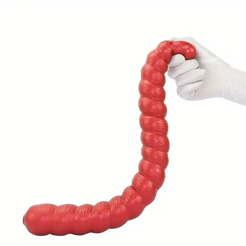 Extra Large Ribbed Anal Plug Deep Insert For Men Women Intimate Play