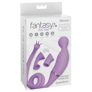 Fantasy For Her Ultimate Climax-Her Dual Stimulator Purple