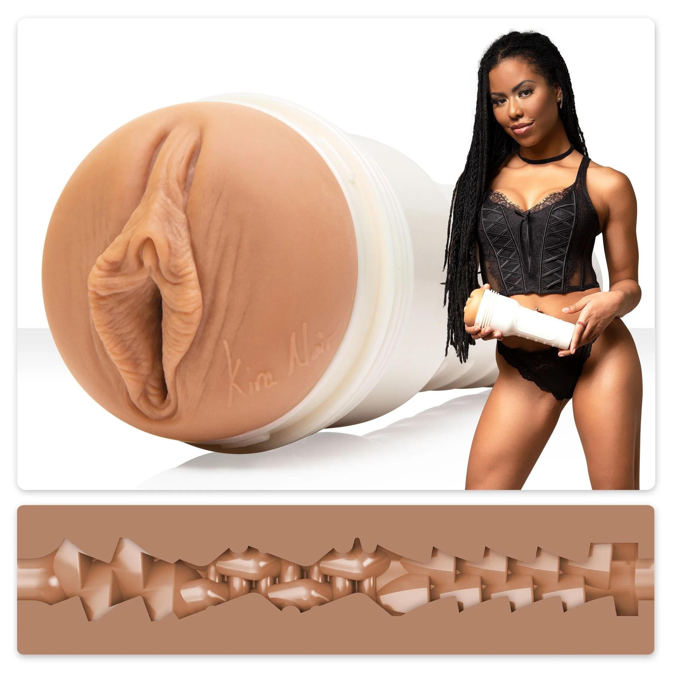 Fleshlight® Girl Kira Noir Spellbound Masturbator