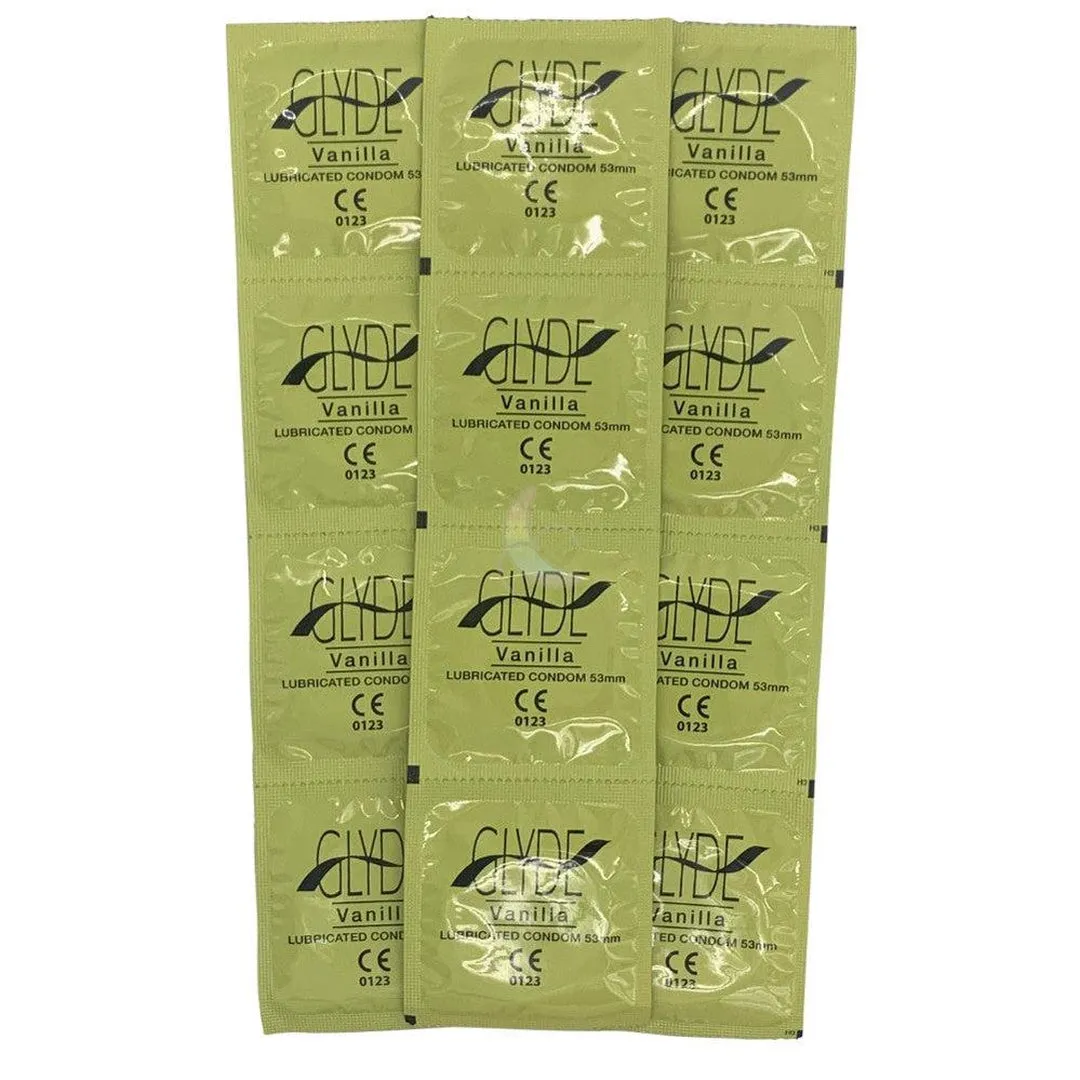 Glyde Ultra Vanilla Flavored Condoms 🍦
