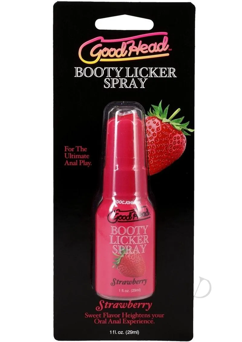 Goodhead Booty Licker Spray Strawber 1oz