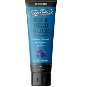 GoodHead Slick Head Flavored Glide - Blue Raspberry 4 oz