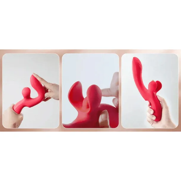 Honey Play Box Fortexa App-Enabled Flapping Dual Vibrator