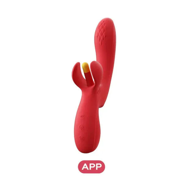 Honey Play Box Fortexa App-Enabled Flapping Dual Vibrator