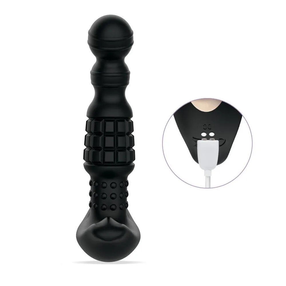 Honey Play Box Pineapple Man Rolling Beads Prostate Massager