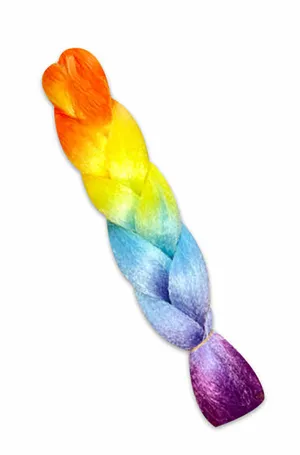 Jelly Totts Multicolor 4 Tone Jumbo Hair Braid