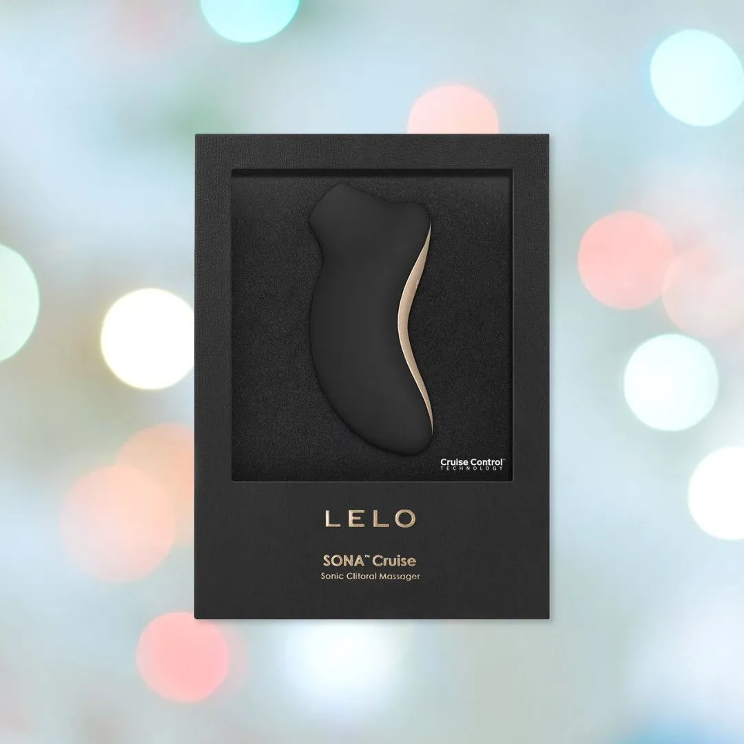 LELO SONA Cruise Sonic Wave Clitoral Massager (Black)