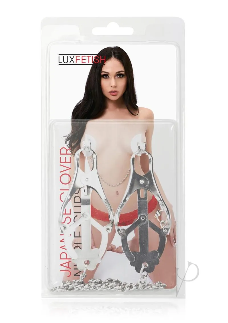 Lux F Japanese Clover Nipple Clamps