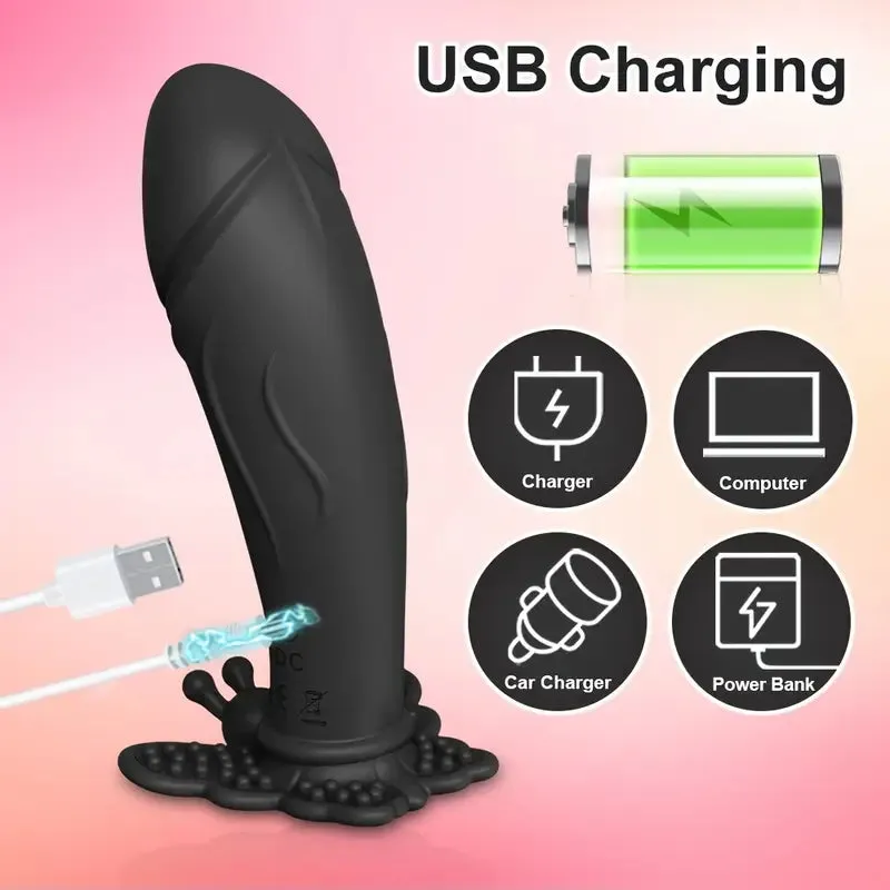 Mini Bullet Anal Plug Vibrator Women Butt Plug Men Prostate Massager