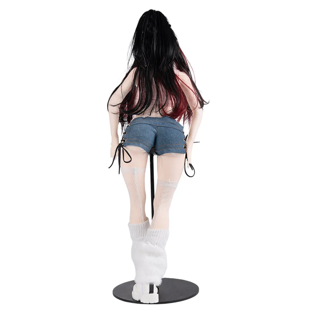 Mini Sex Dolls Clothes Buying Denim Shorts Suit (For #2.3.5 body)