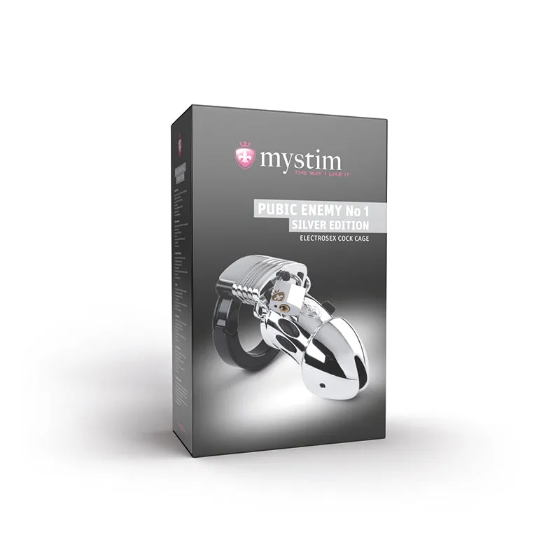 Mystim Pubic Enemy No 1 - Silver Edition