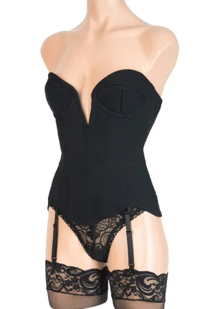 Naked Carousel Deep V Stretch Corset
