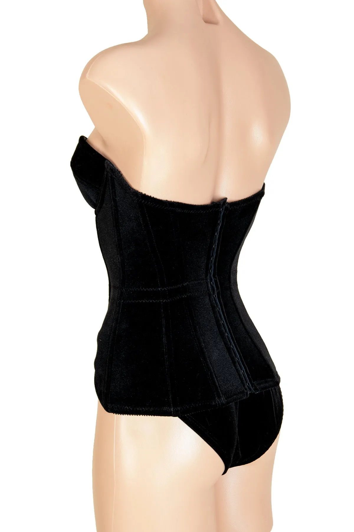 Naked Carousel Deep V Stretch Corset