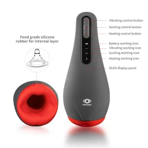 OTOUCH Automatic Heating Sucking Masturbator Vibrator