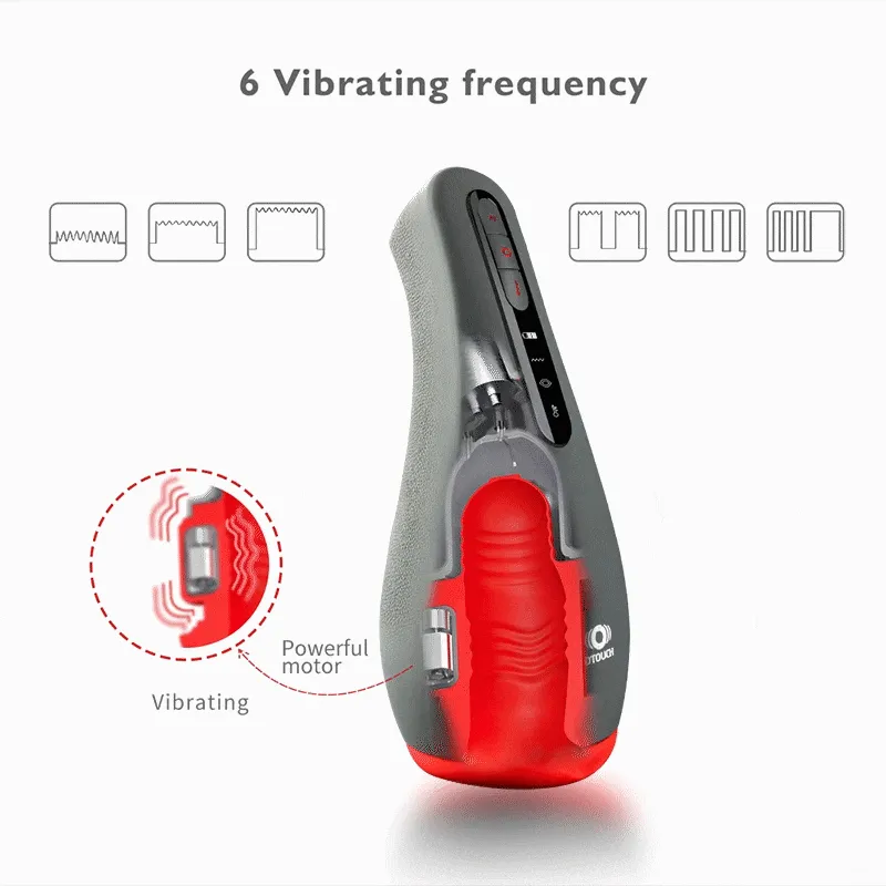 OTOUCH Automatic Heating Sucking Masturbator Vibrator