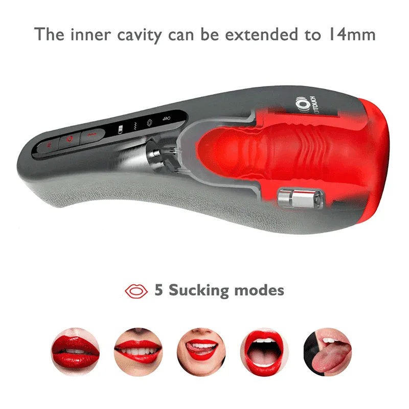 OTOUCH Automatic Heating Sucking Masturbator Vibrator