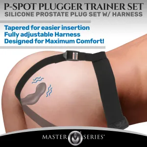 P-spot Plugger Prostate Plug With Comfort Harness And Remote Control