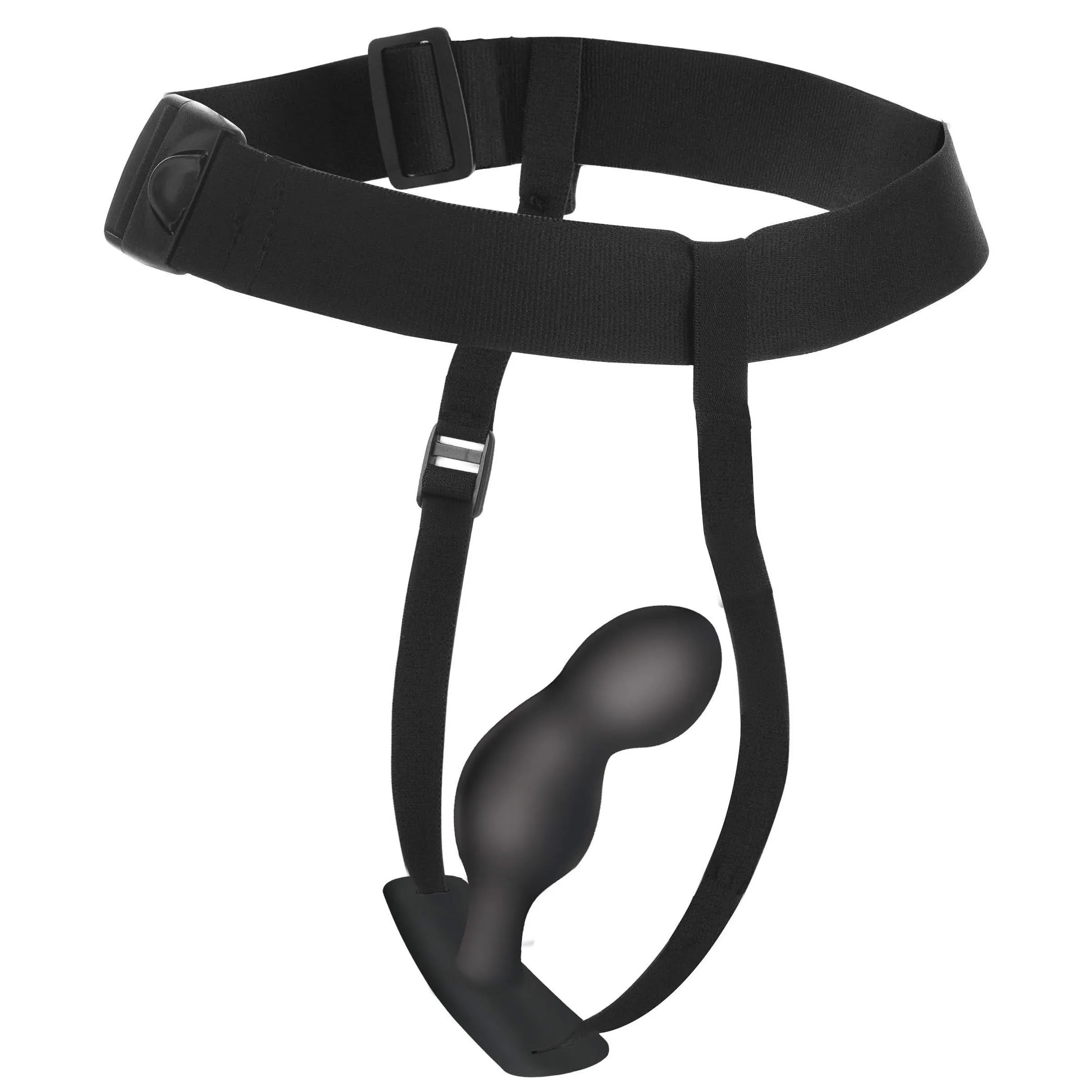P-spot Plugger Prostate Plug With Comfort Harness And Remote Control