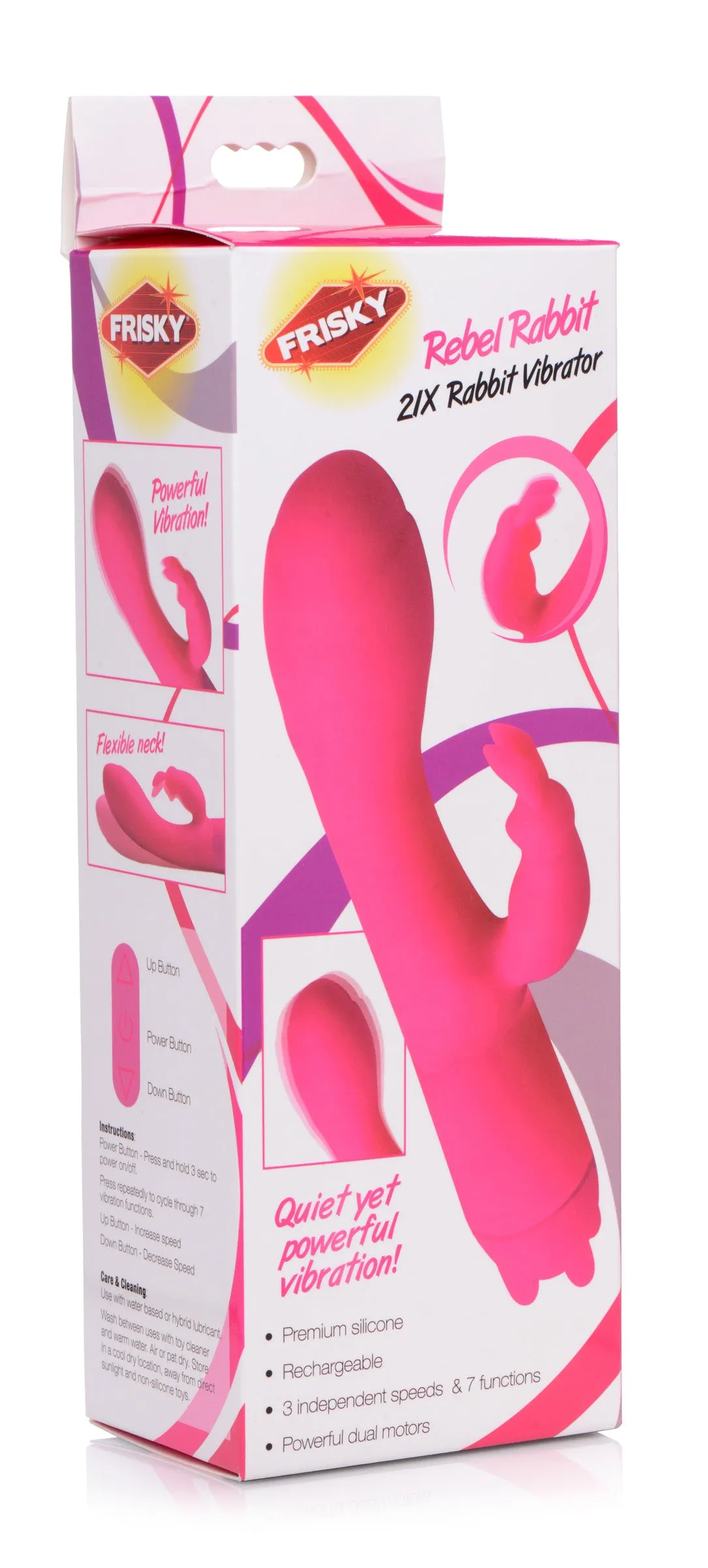Rebel Rabbit Silicone Vibrator