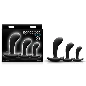 Renegade P Spot Kit Anal Plugs - Set of 3 Sizes