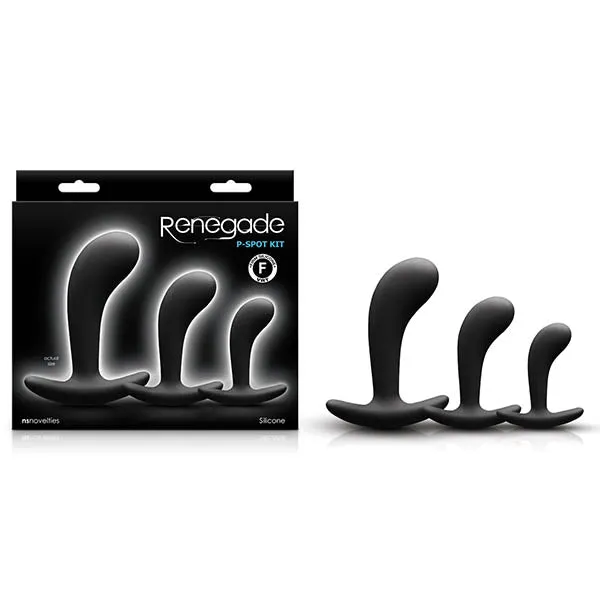Renegade P Spot Kit Anal Plugs - Set of 3 Sizes