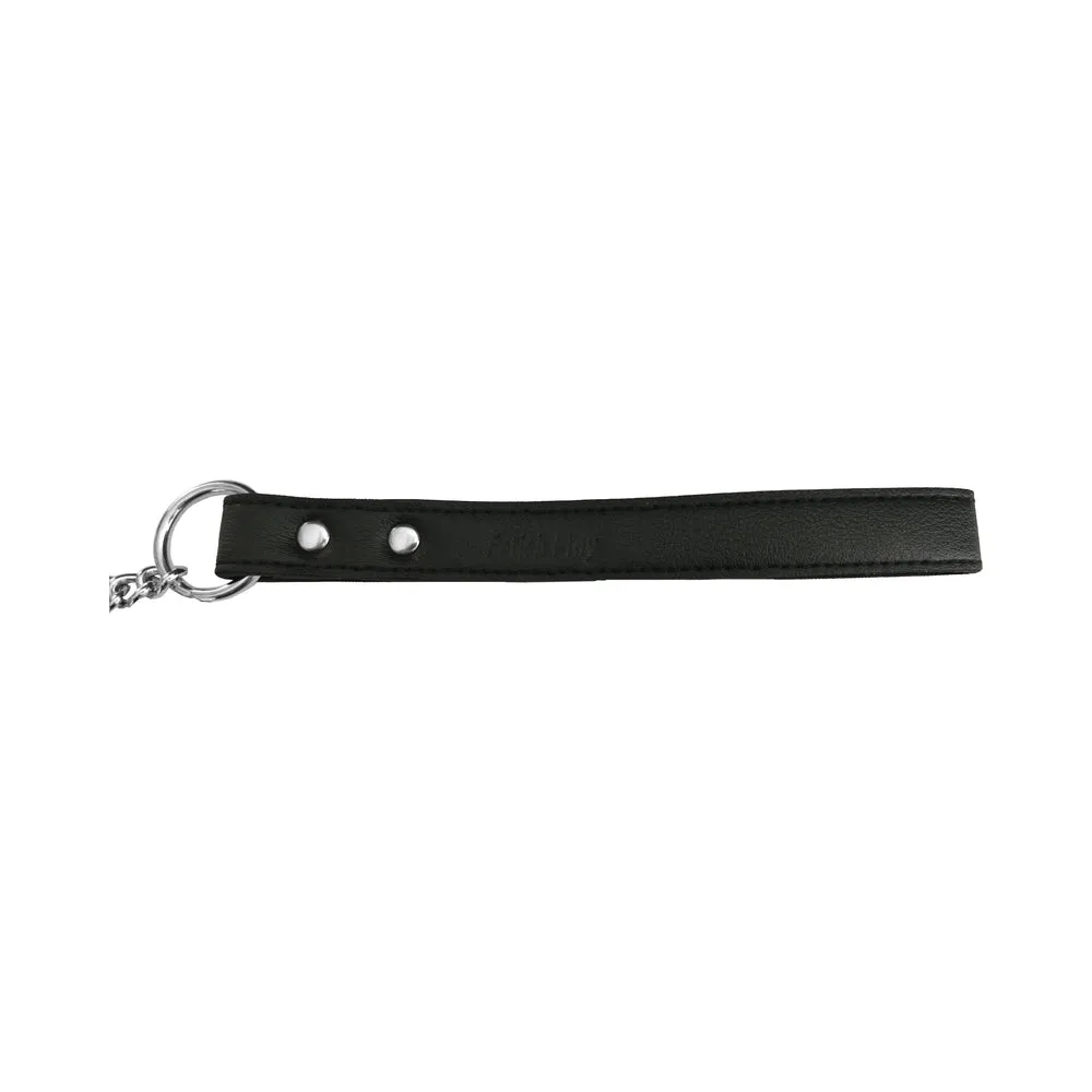 Rouge Fetish Play Vegan Leash Black