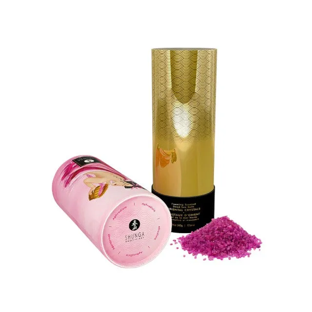Sare de baie SHUNGA Oriental Crystals Aphrodisia. cu sare de mare din Marea Moartă. cu efect afrodisiac. 500 gr