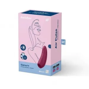 Satisfyer Curvy 1  Dark Red Stimulator