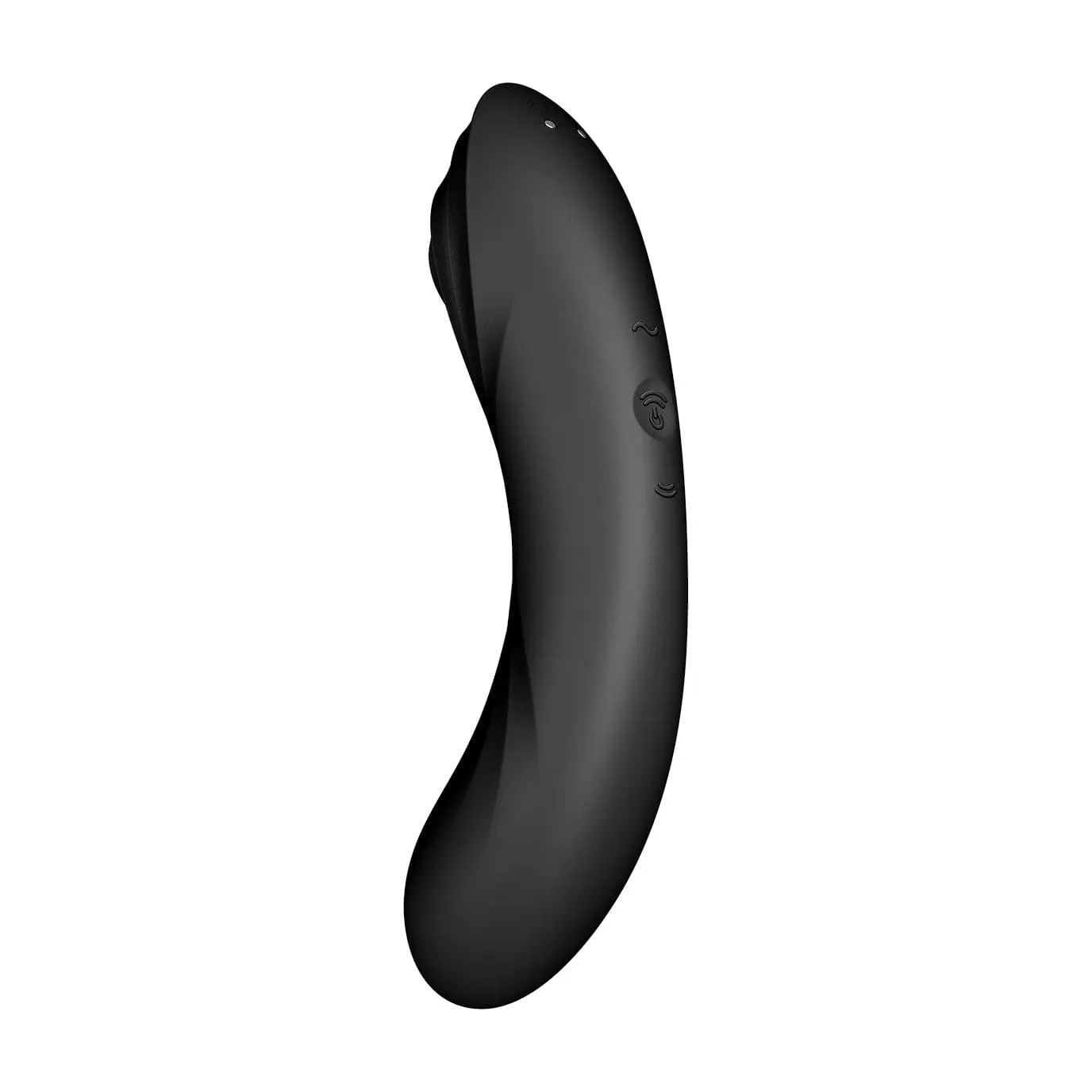 Satisfyer - Curvy Trinity 4 Insertable G-Spot Clitoral Air Stimulator Vibrator (Black)