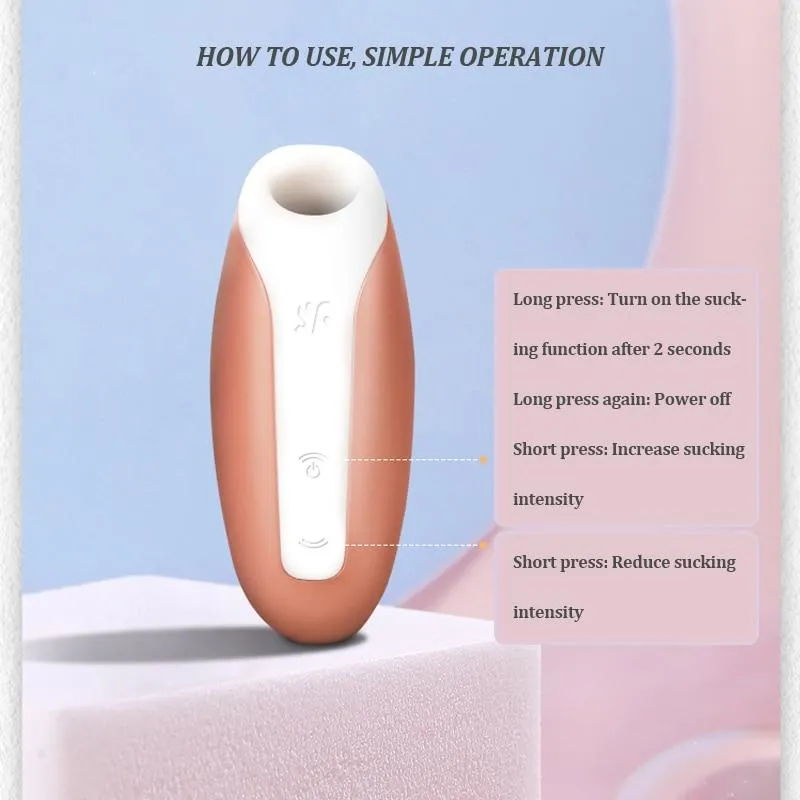 Satisfyer Love Breeze Vibrators Clitoris Sucker Licking Mini Clitoris Stimulator Nipple