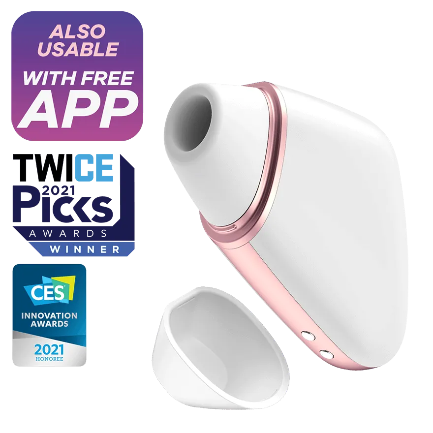 Satisfyer Love Triangle White Stimulator